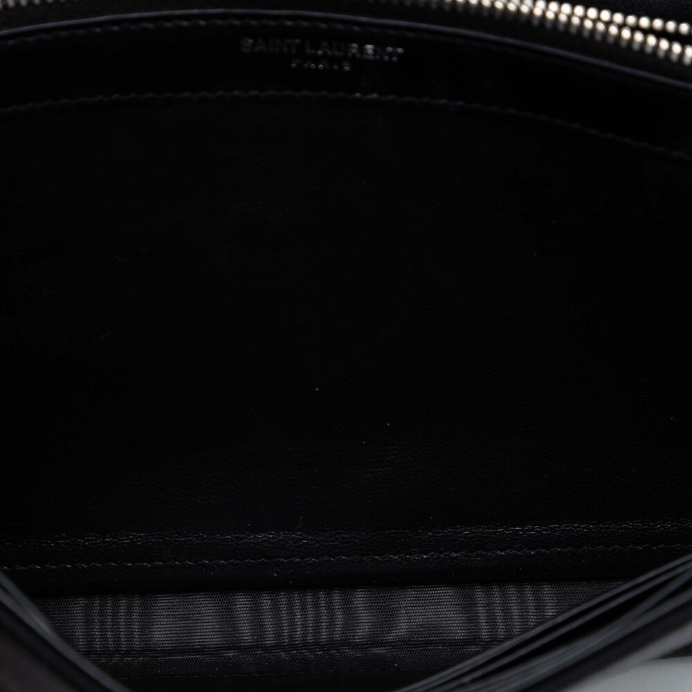 Pre-Loved Saint Laurent Sequin Monogram Kate Wallet on Chain - Picture 4 of 7